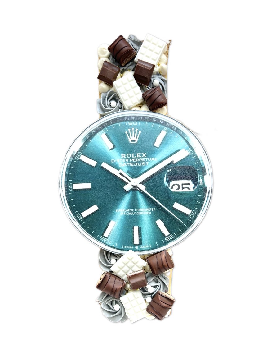 Rolex Number Cake