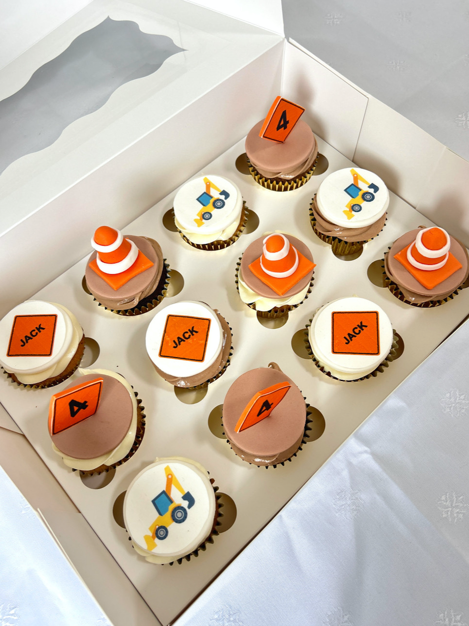 Construction Cupcakes 