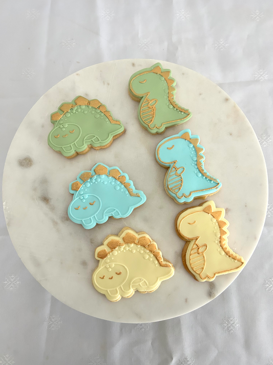 Dino Pastel Cookies