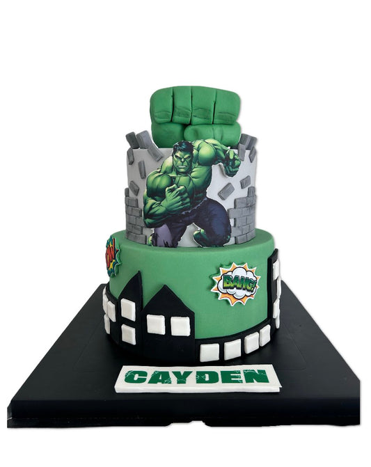 Hulk Cake