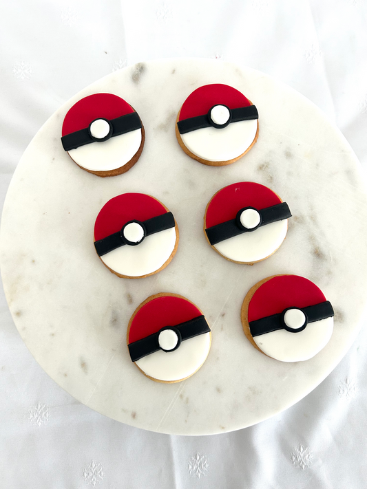 Pokeball Cookies