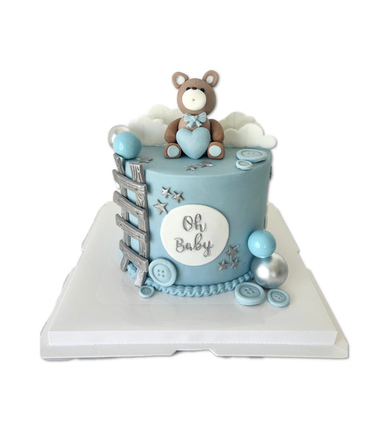 Baby Shower  Teddy Bear Cake